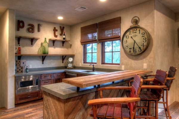 Külön konyhai rész is tartozik a hobbiszobához