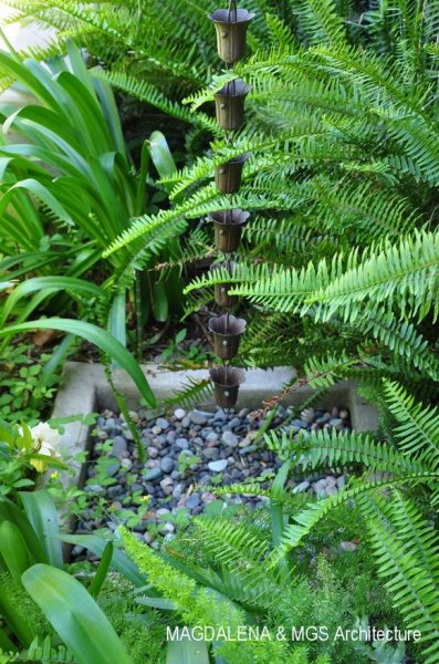 Csapadékelvezetés lánccal