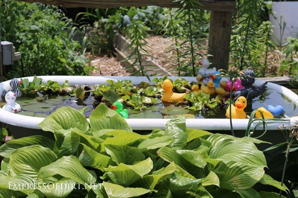 Folk-art-bathtub-pond